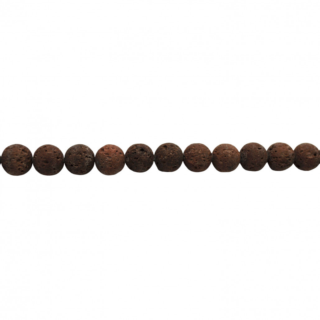 Brown Lava Beads