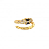 CZ Snake Ring