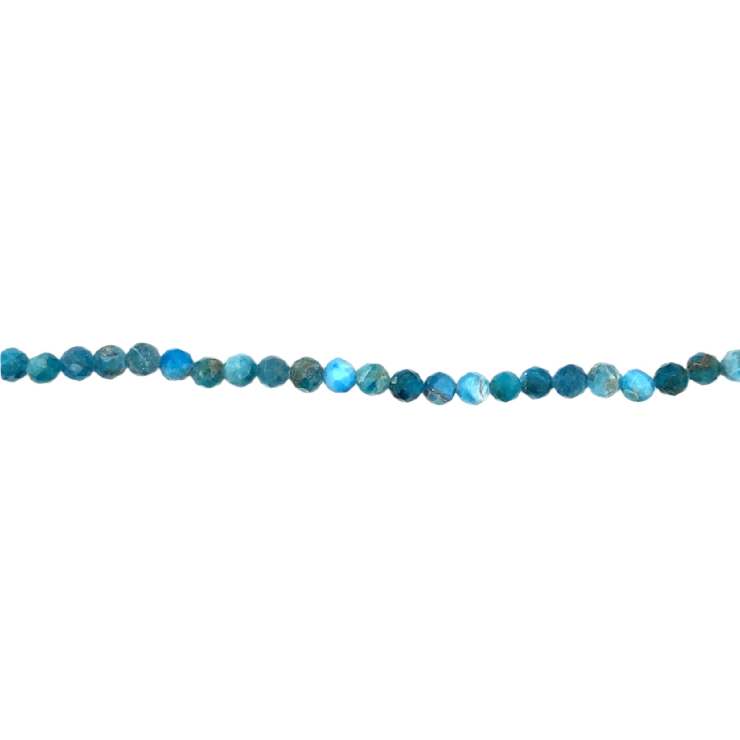 Apatite Faceted Beads