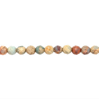 Arctic Green Imperial Jasper Faceted Beads 10mm