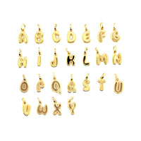 Bubble Letter Charm 