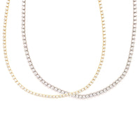 2mm Tennis Necklace