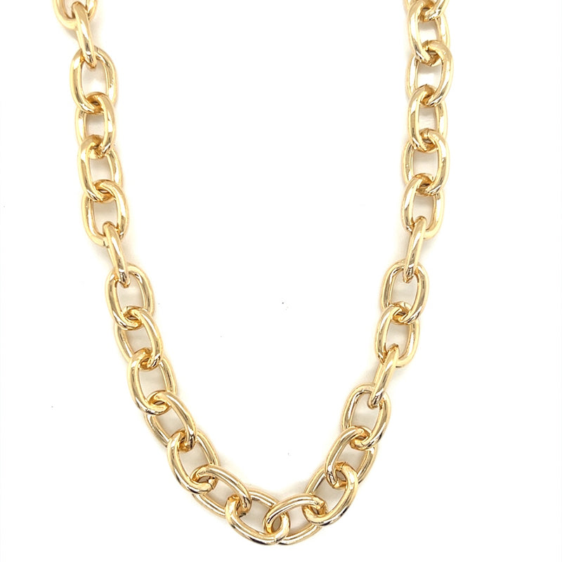  Cable Link Chain 8.5mm - Gold Filled