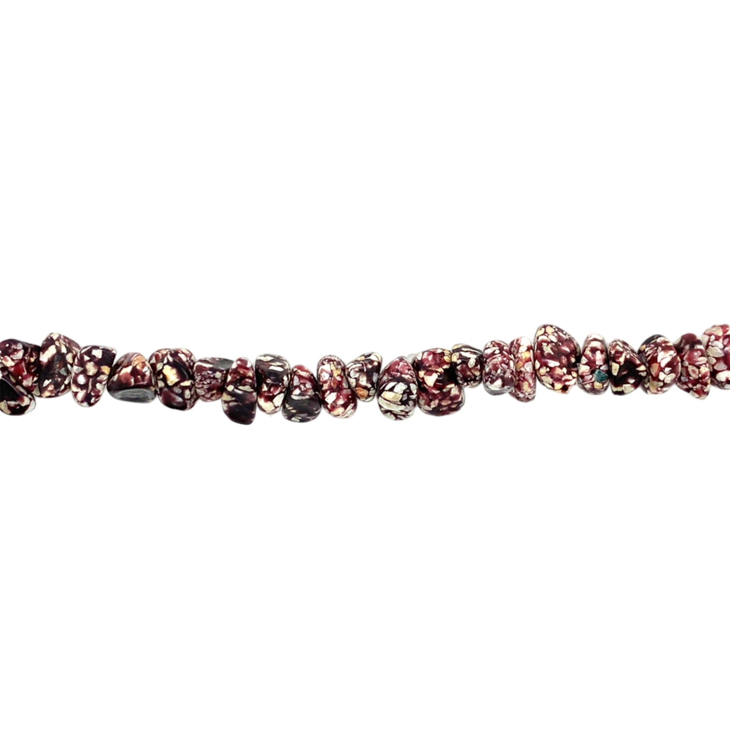 Claret Brown Jasper Chip Beads
