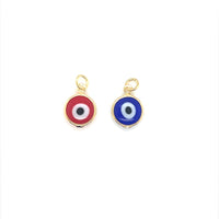 Evil Eye Pendant 15mm - Gold Filled