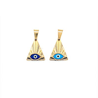 Eye of Providence Pendant 17mm - Gold Filled