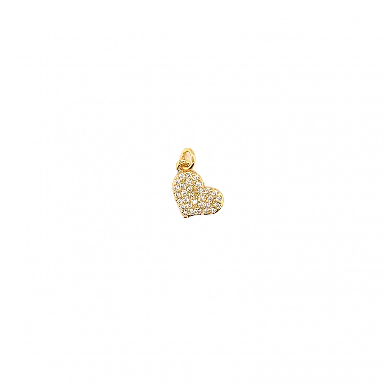 CZ Heart Charm