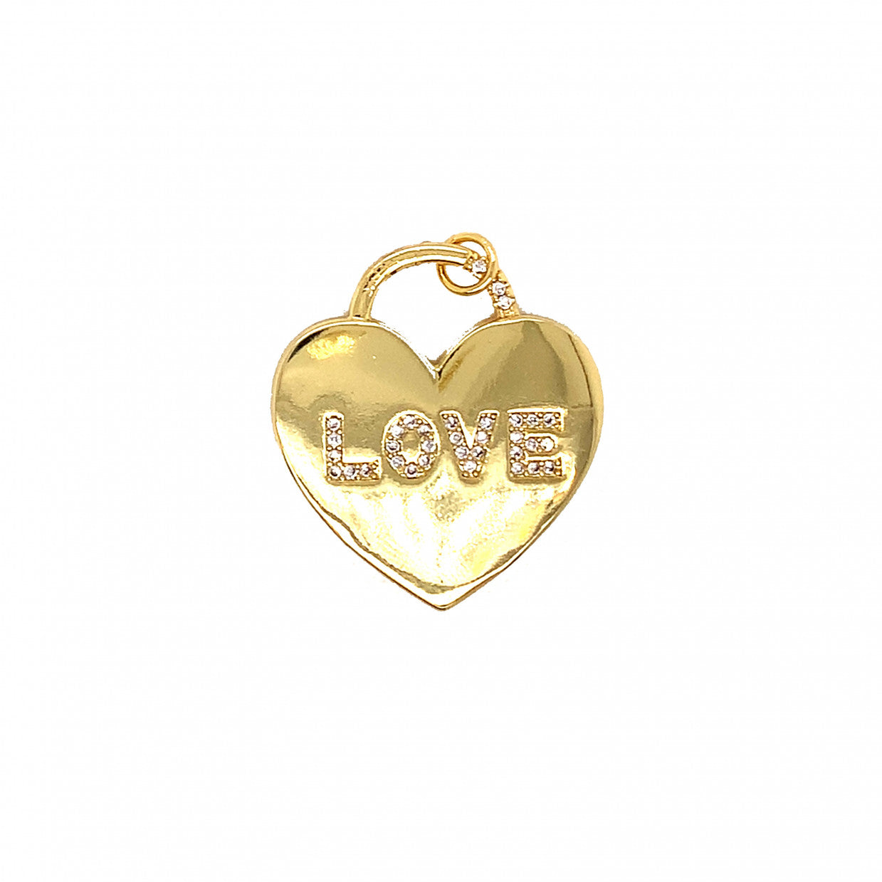 CZ Heart Pendant