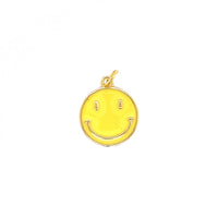 Enamel Smiley Charm