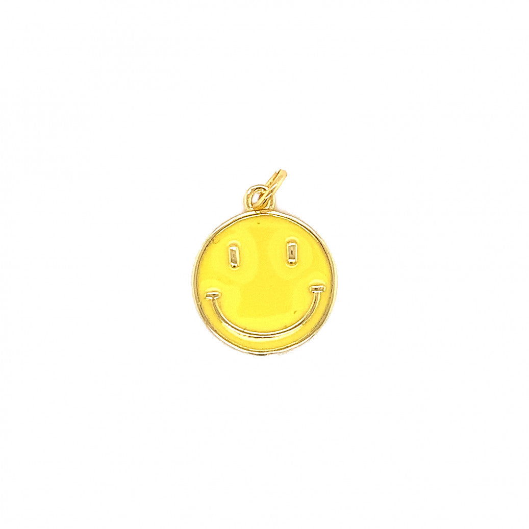 Enamel Smiley Charm