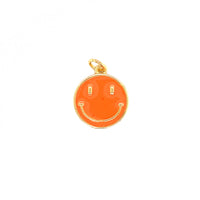 Enamel Smiley Charm