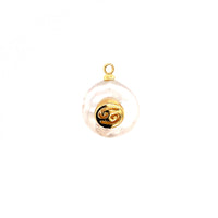 Zodiac Pearl Charm