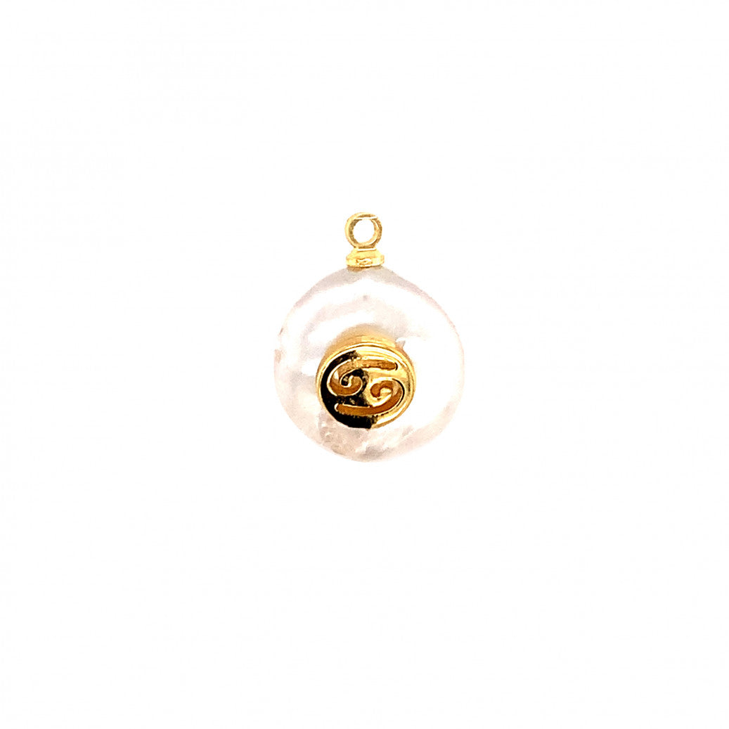 Zodiac Pearl Charm