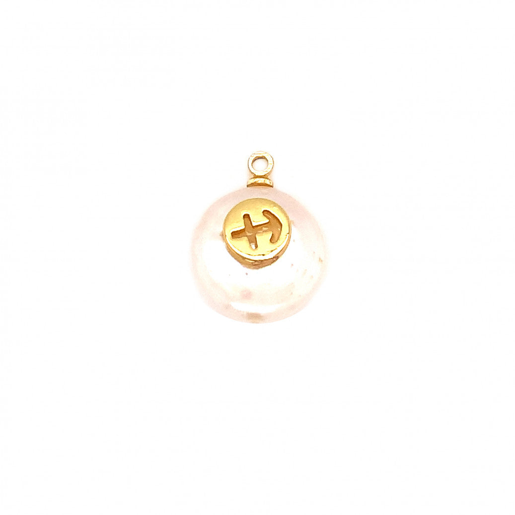 Zodiac Pearl Charm