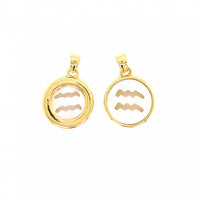 Zodiac Shell Pearl Pendant