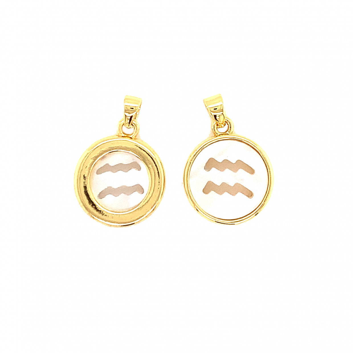Zodiac Shell Pearl Pendant