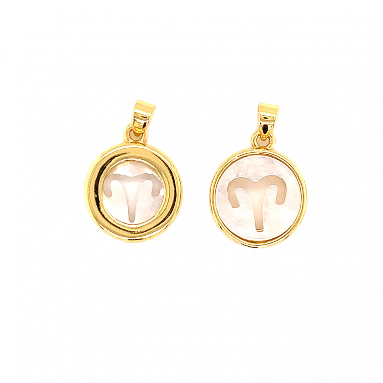 Zodiac Shell Pearl Pendant