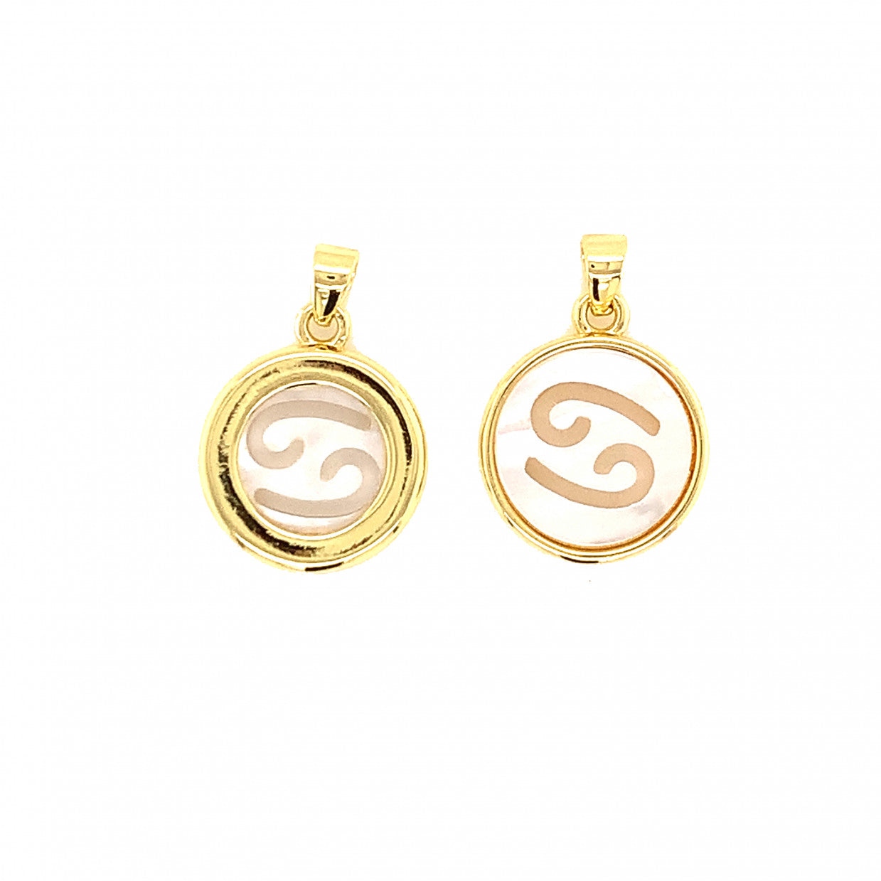 Zodiac Shell Pearl Pendant