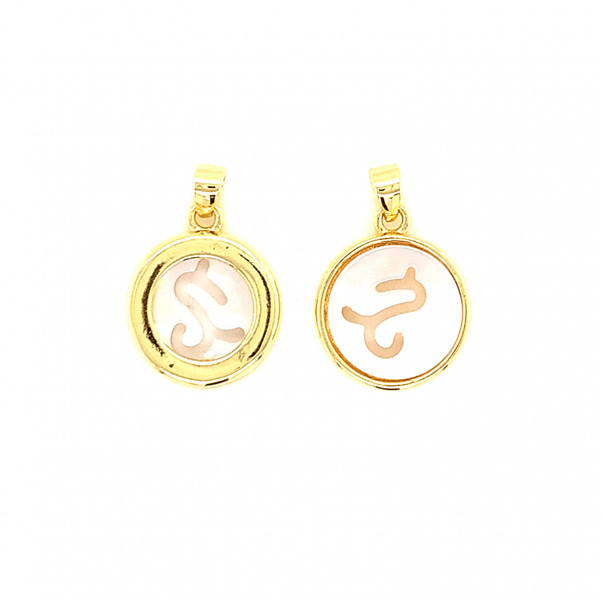 Zodiac Shell Pearl Pendant