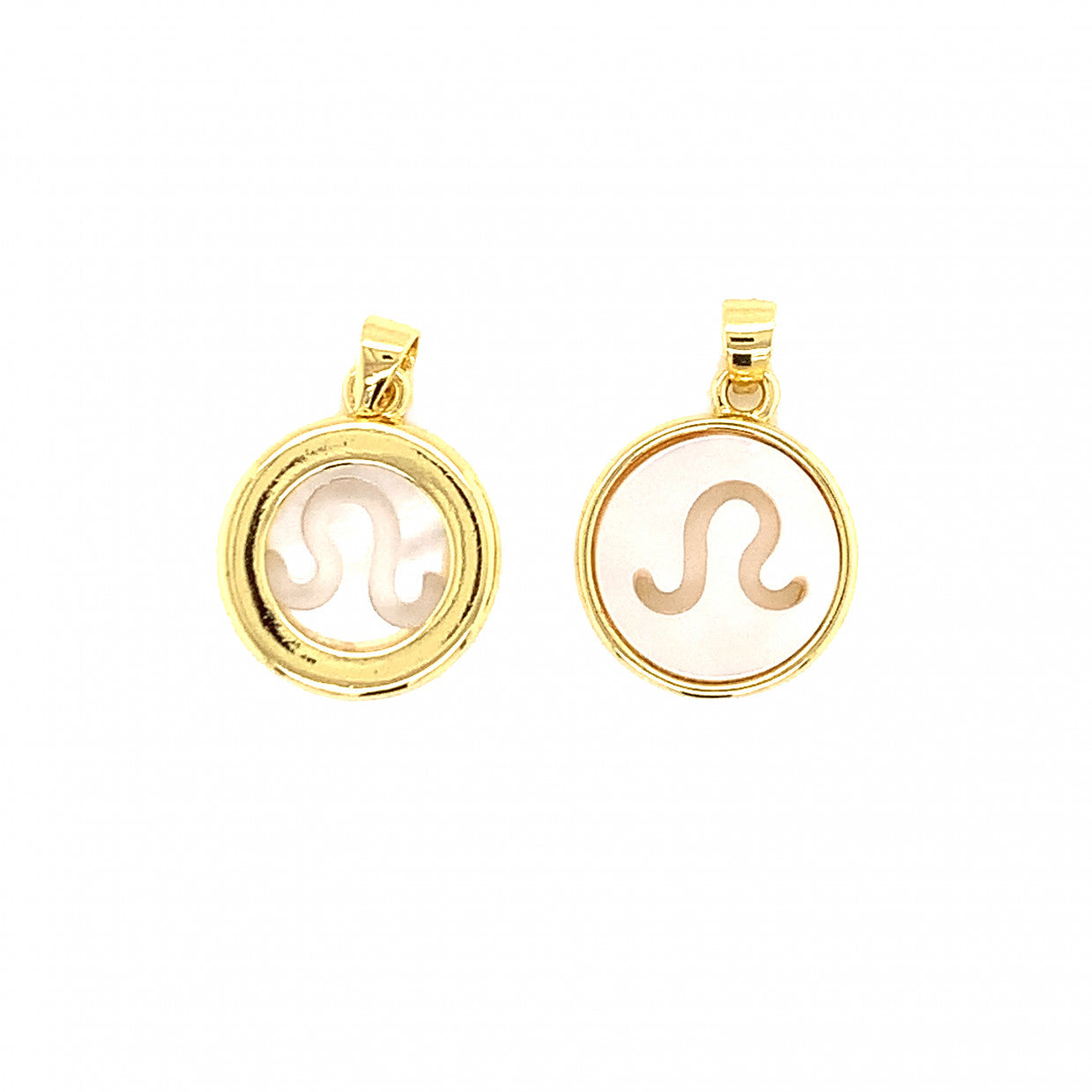 Zodiac Shell Pearl Pendant