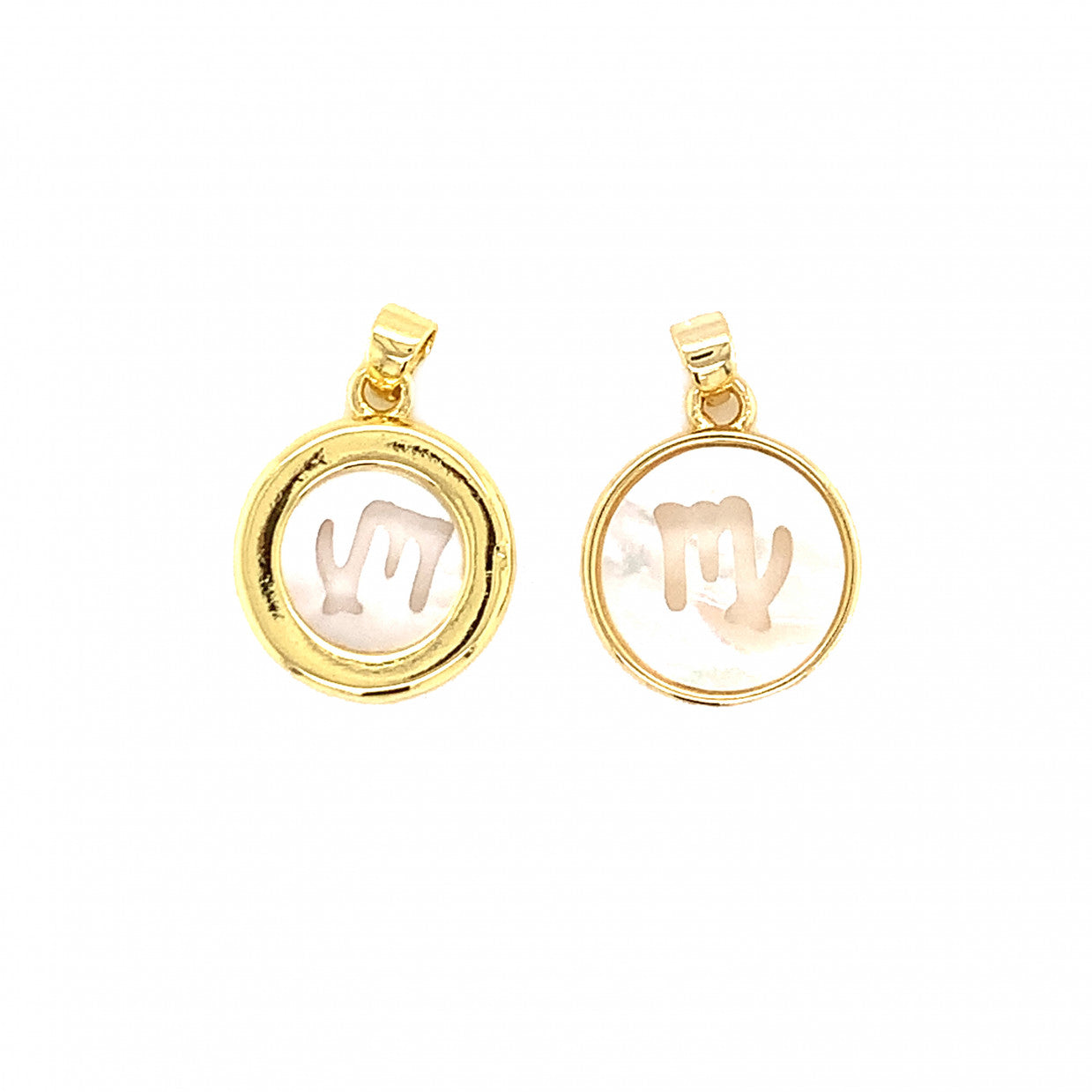 Zodiac Shell Pearl Pendant
