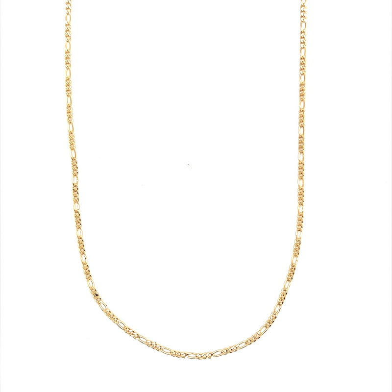 Figaro Chain 1.5mm - Gold Filled
