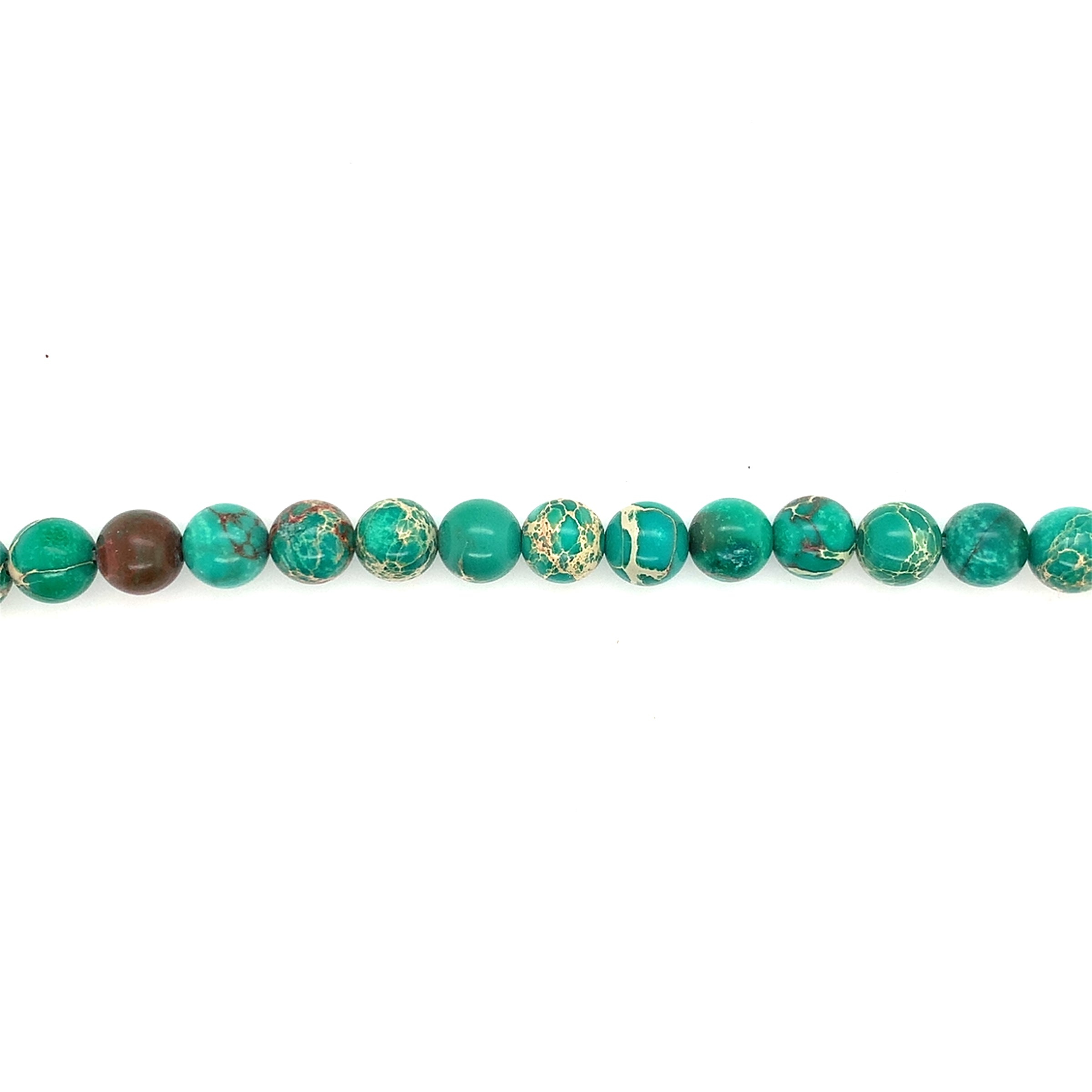 Green Imperial Jasper Beads 8mm