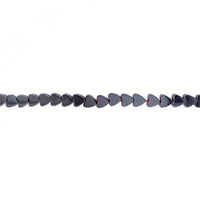 Heart Hematite Beads 8mm