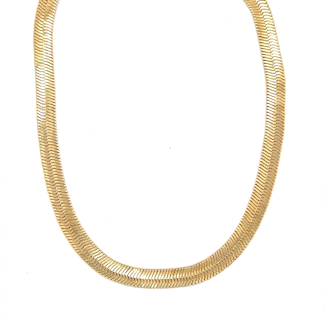 Herringbone Chain - Gold Filled