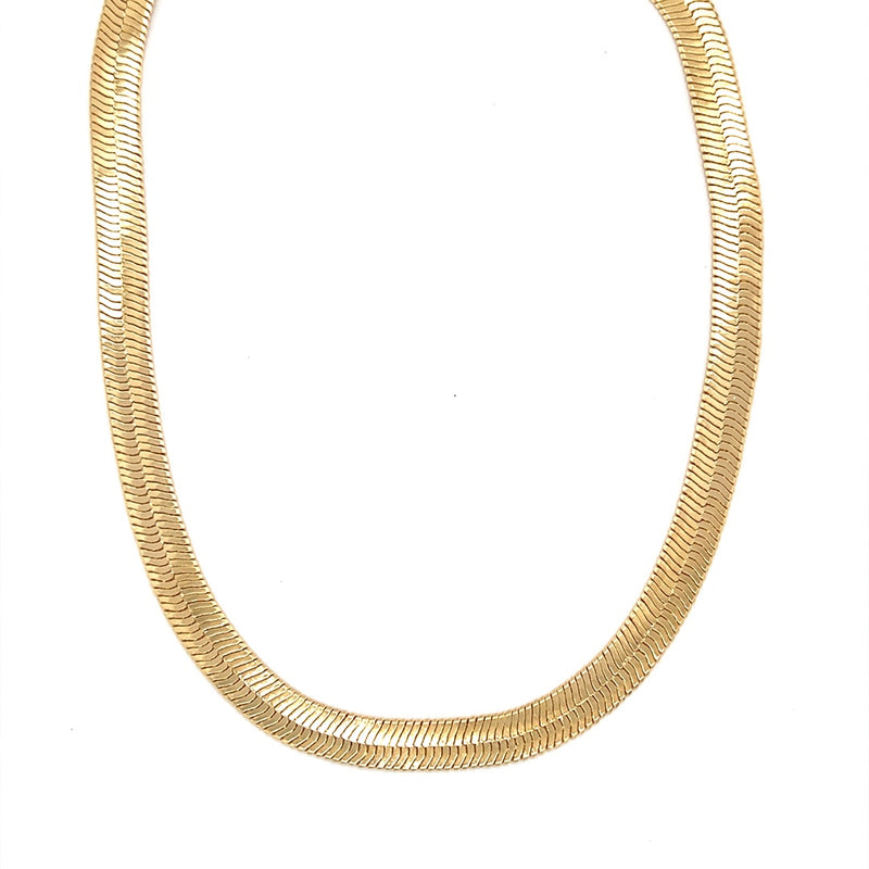 Herringbone Chain - Gold Filled