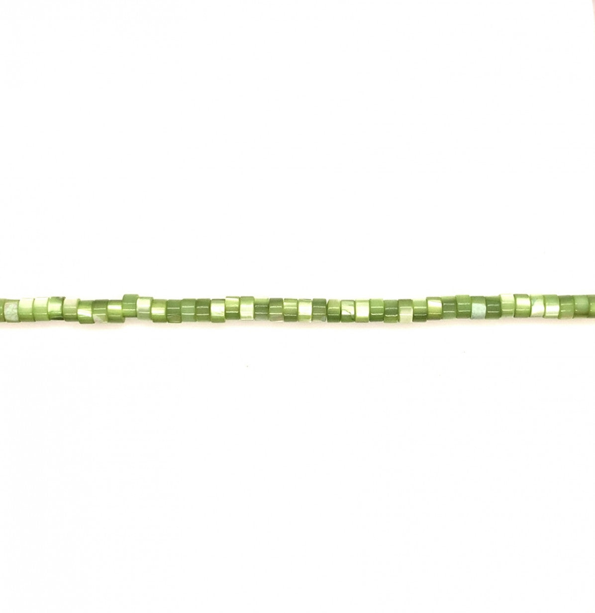Shell Pearl Rondelle Beads