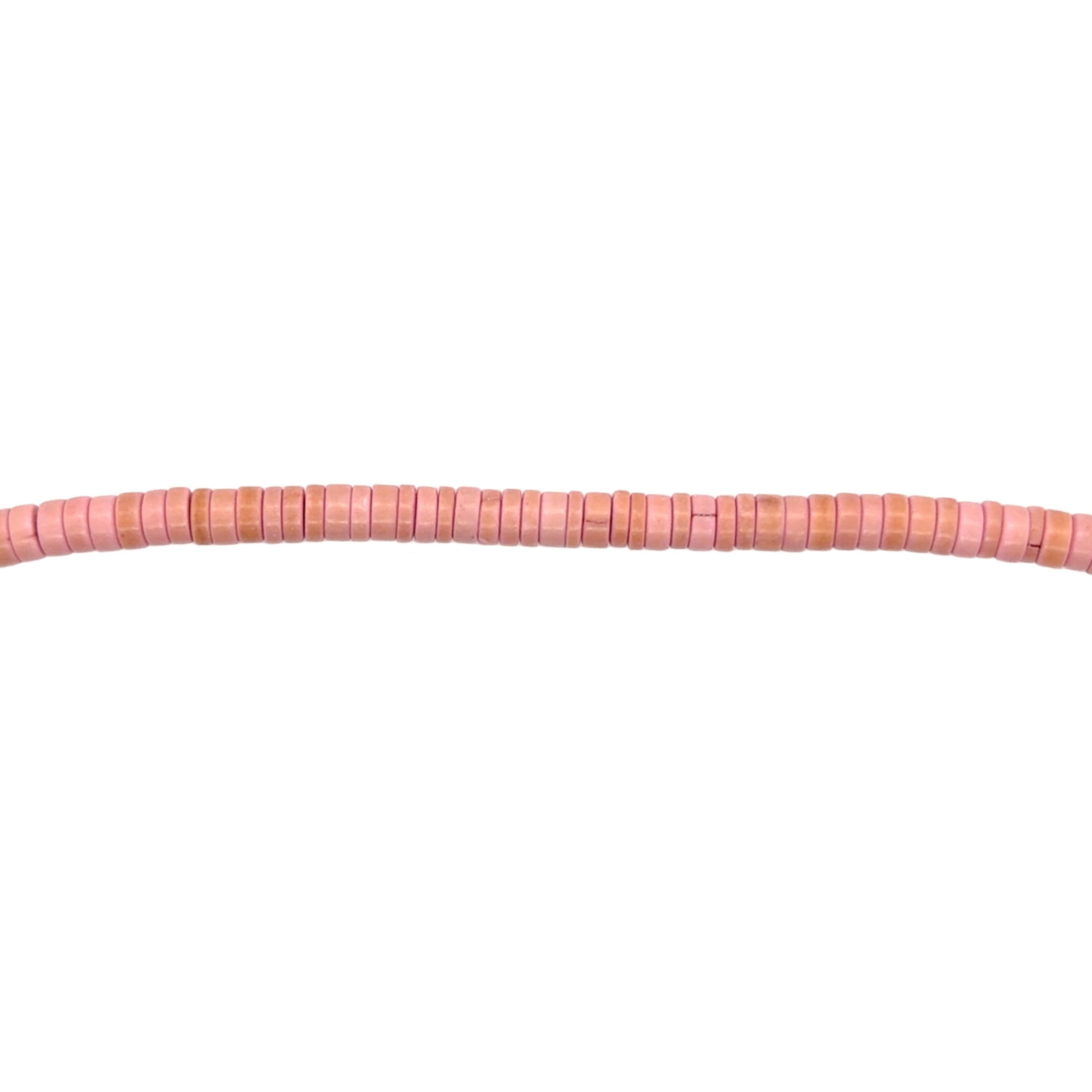 Light Pink Heishi Rondelle Beads 6mm