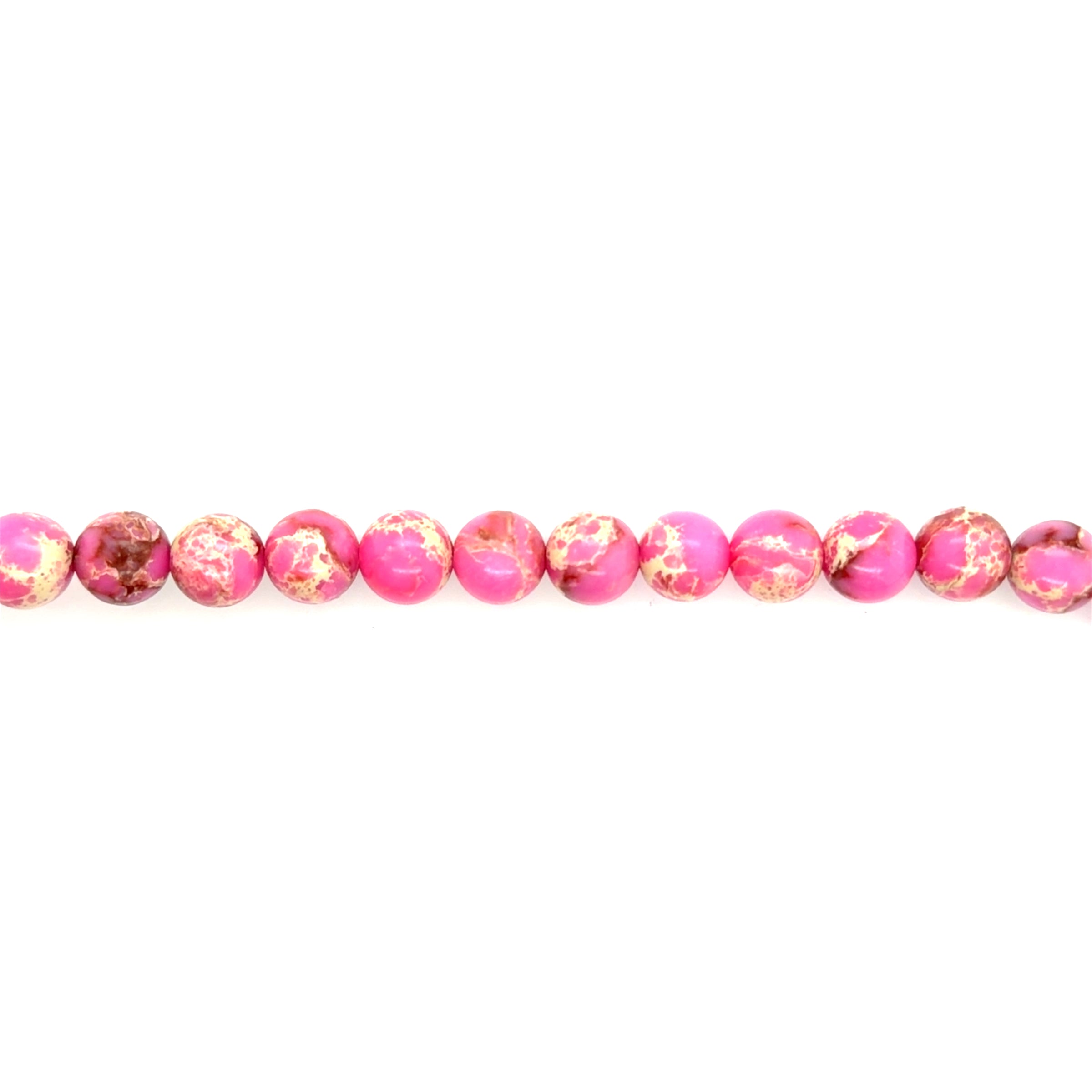 Light Pink Impression Jasper Beads 8mm