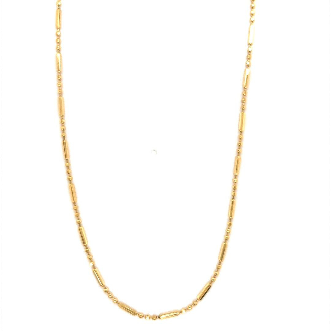 Link Ball Chain 2mm - Gold Filled