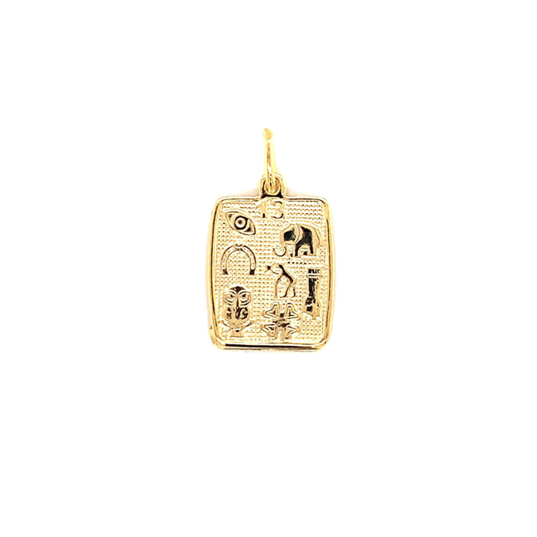 Lucky Charms Pendant 22mm - Gold Filled