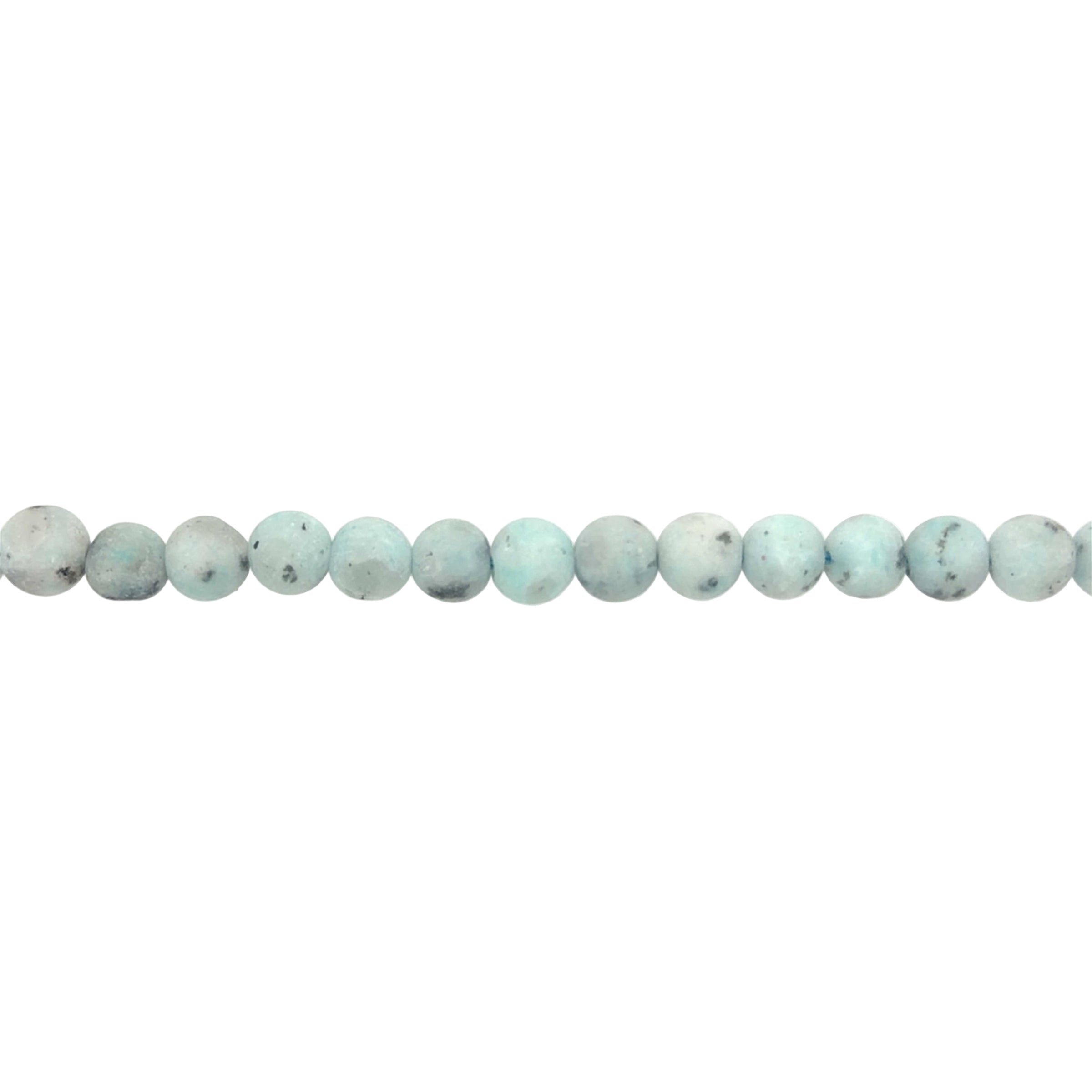 Matte Sesame Jasper Beads 8mm