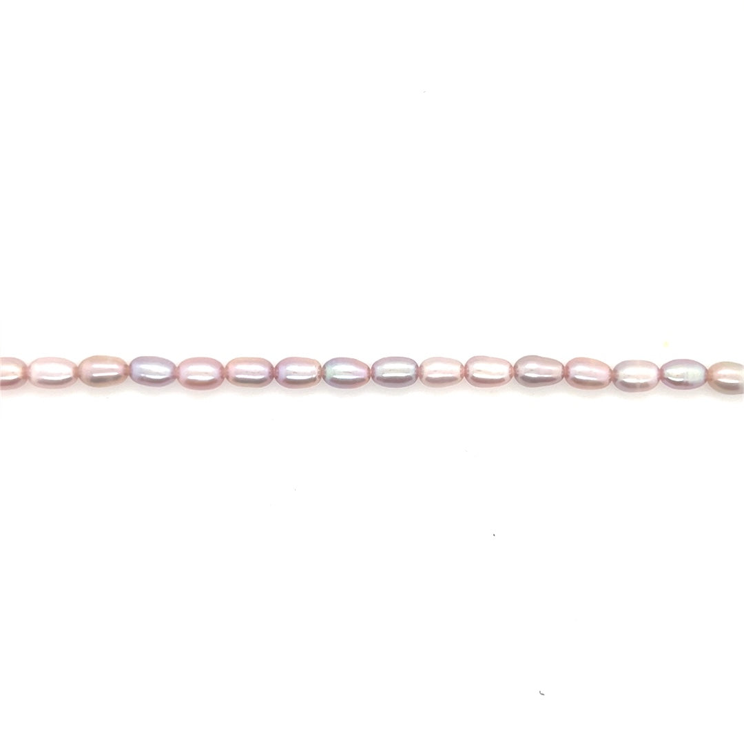 Mauve Freshwater Rice Pearls
