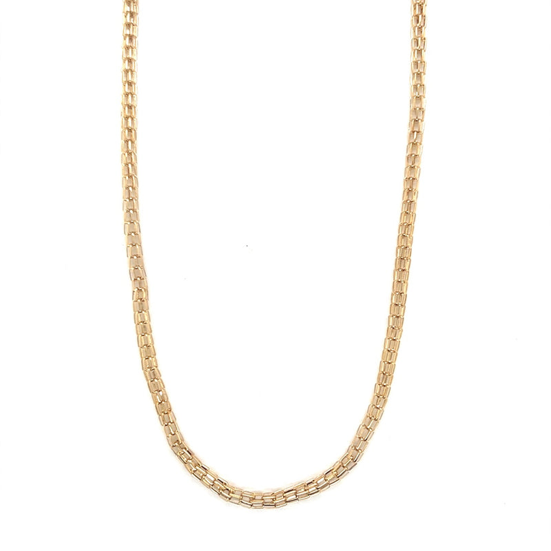  Mesh Link Chain 1mm - Gold Filled