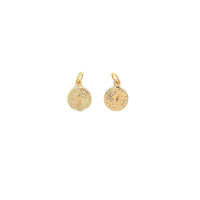 Mini Saint Benedict Charm 11mm - Gold Filled