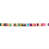 Mixed Gemstone Rondelle Beads 6mm
