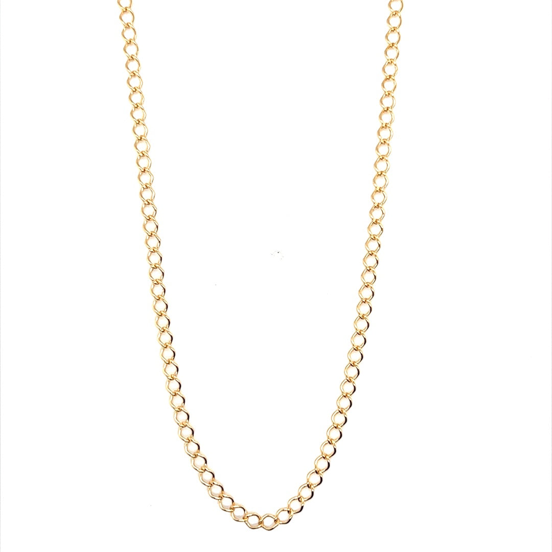  Open Link Chain 1.2mm - Gold Filled