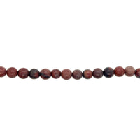 Red Picture Jasper Beads 12mm