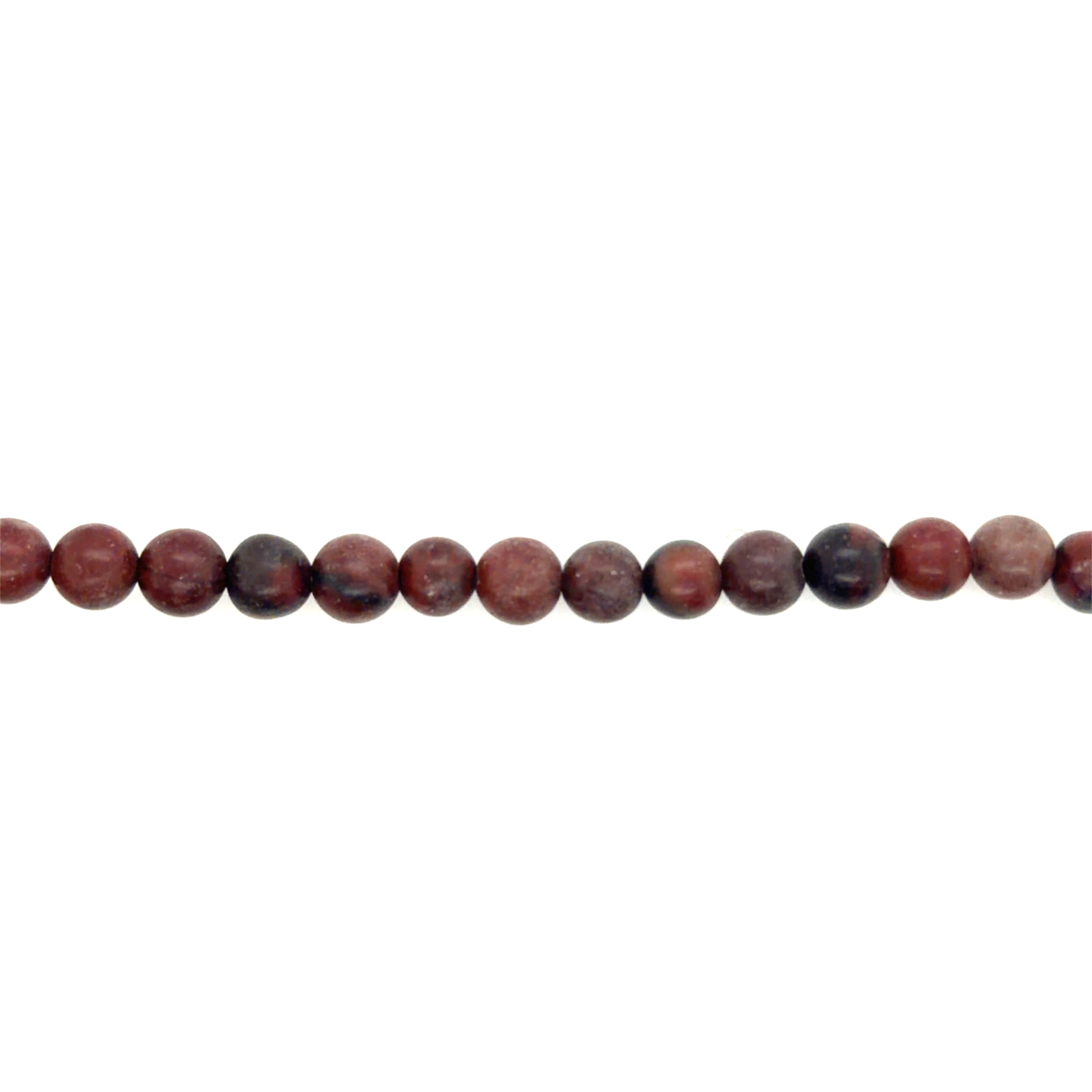 Red Picture Jasper Beads 12mm