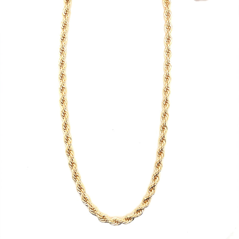 Rope Chain 4mm - Gold Filled