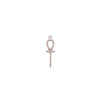 Ankh Cross Charm 6mm - Brass