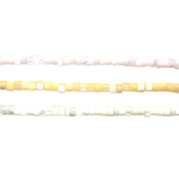 Shell Pearl Rondelle Beads 3mm