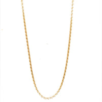  Snail Link Chain 2mm - Gold Filled