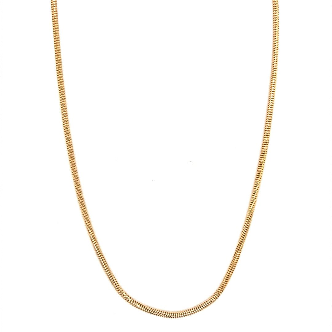Snake Chain 1.5mm - Gold Filled