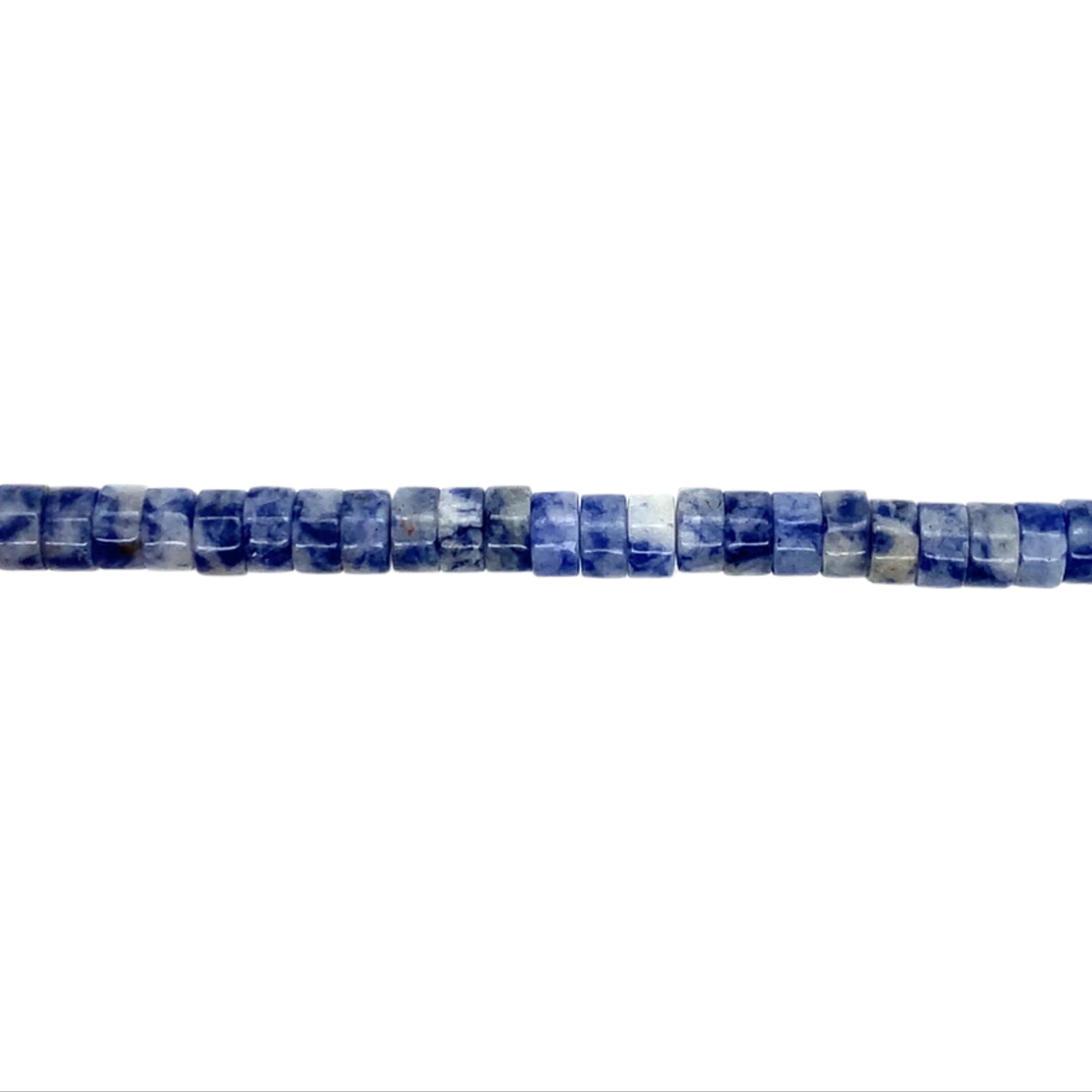 Sodalite Rondelle Beads