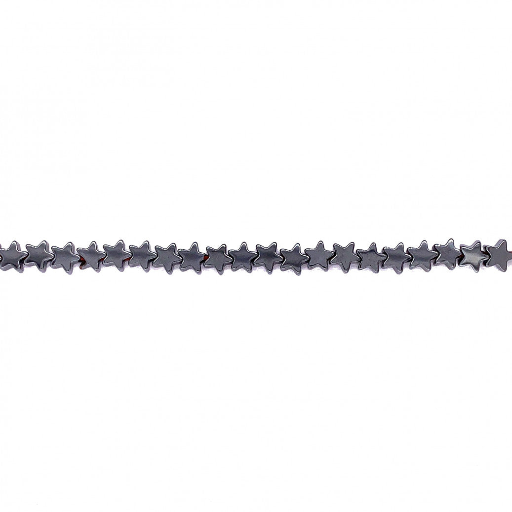 Star Hematite Beads